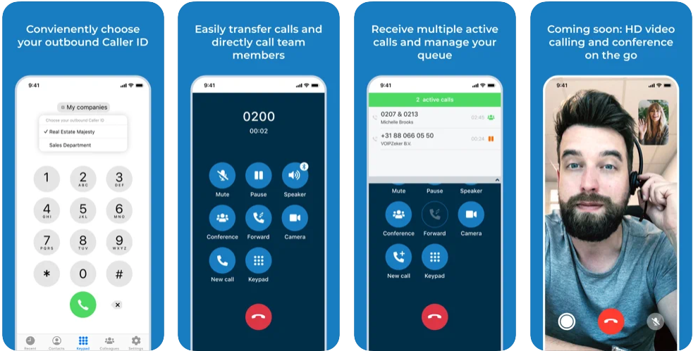 screenshot of Unite Phone